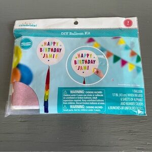 Celebrate It! DIY Balloon Kit, Tassels, Stickers